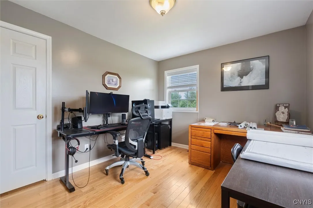Another bedroom/office view