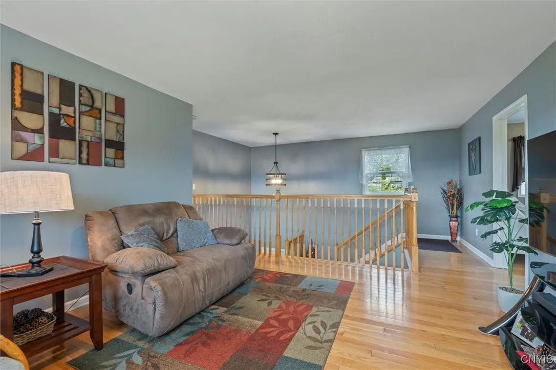 Top of stairs optional use space