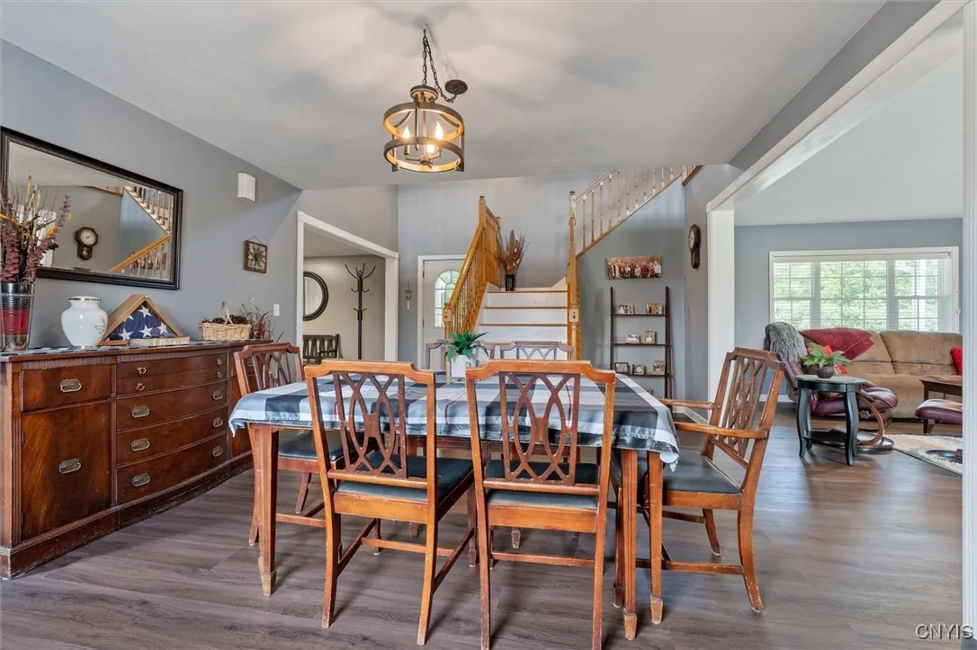 Formal dining area