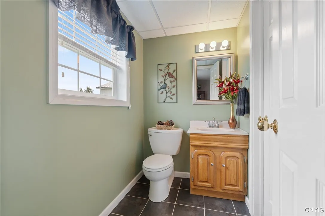 half bath on first floor