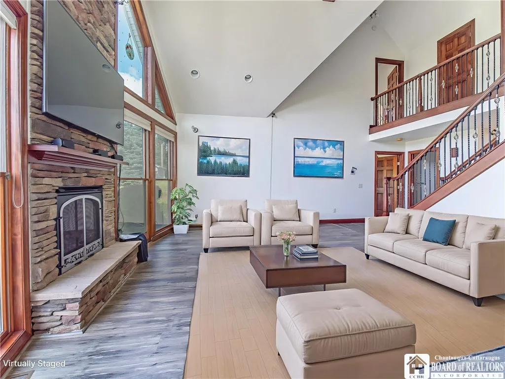 Living Room - Virtually Staged