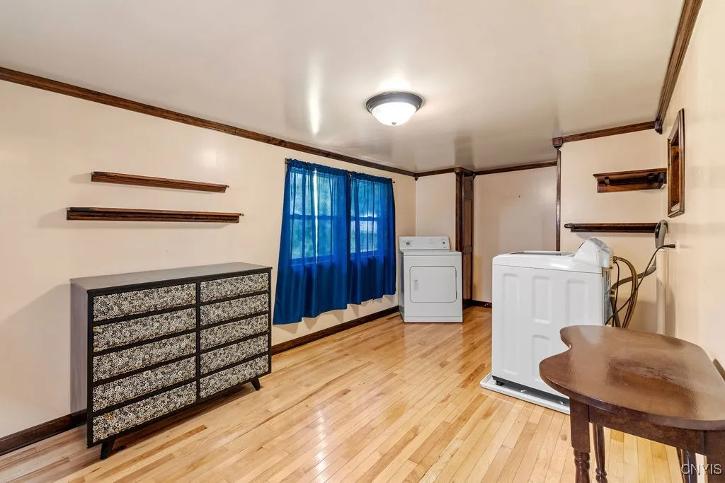 potential bedroom being used as laundry