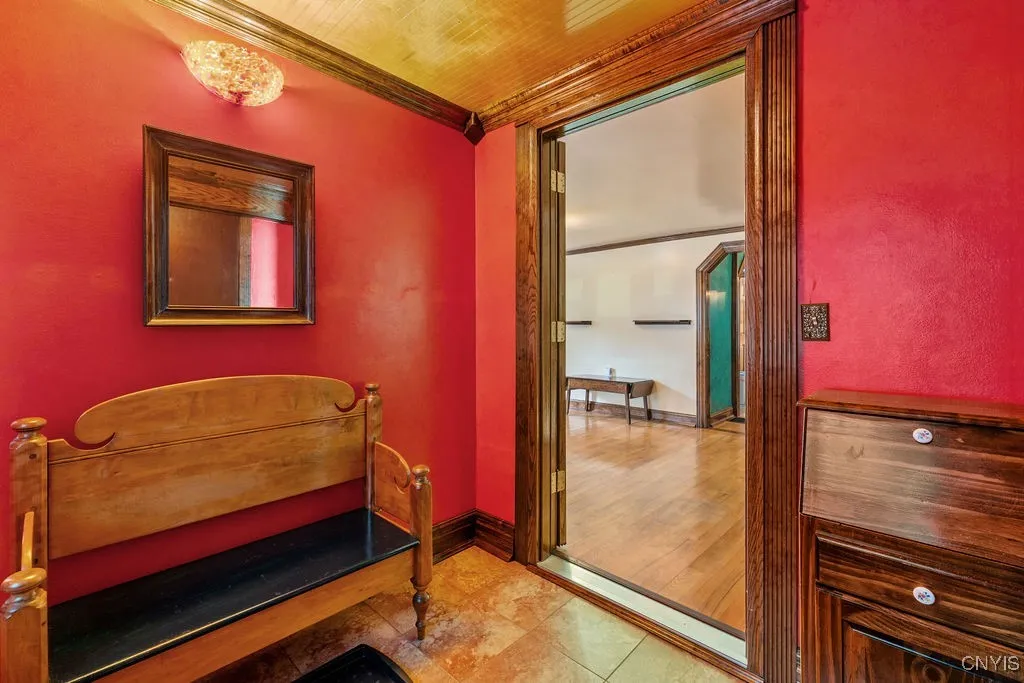Entry Foyer into the house .