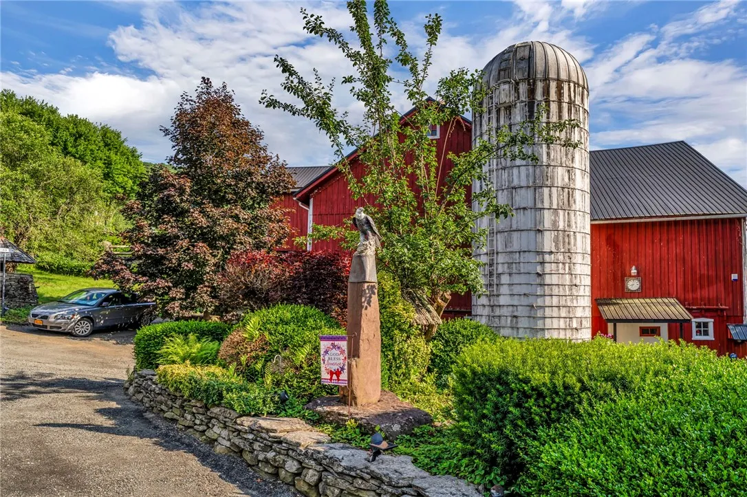 barn and silo