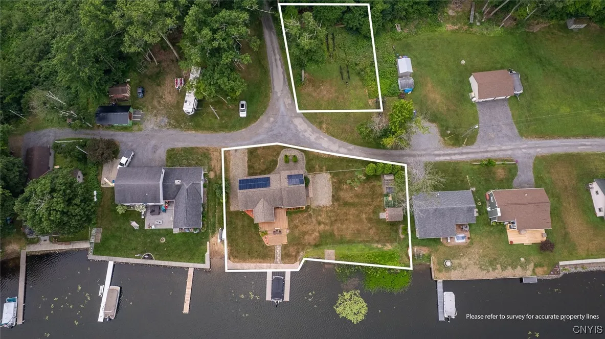 This property is a rare find with its own boat launch!