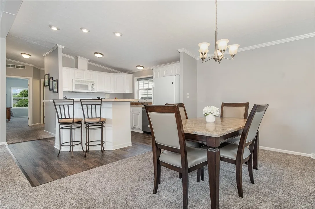 Large dining area!