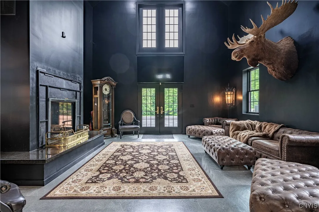 Lounge in the showroom