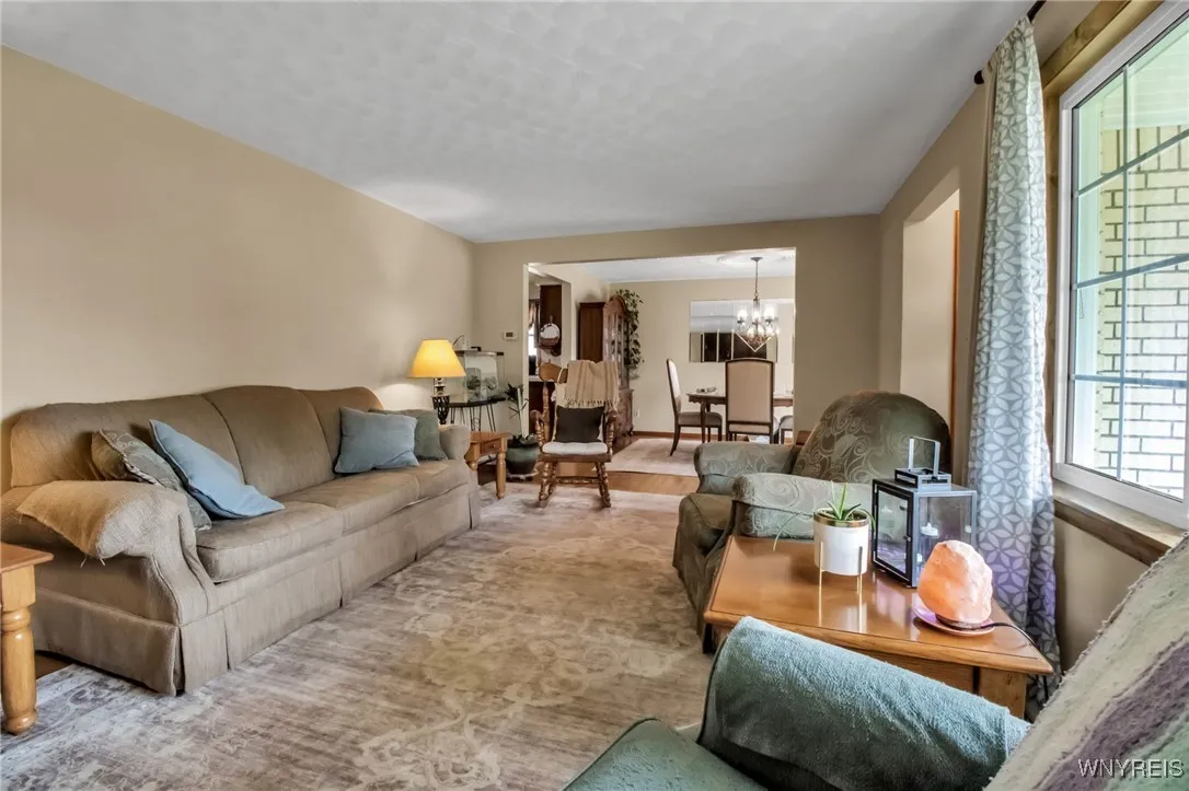 From living room to dining room