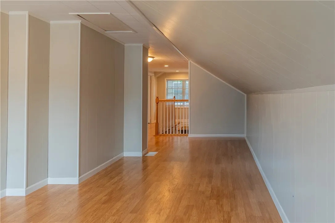 UPPER LEVEL plenty of space for an office or  reading nook!