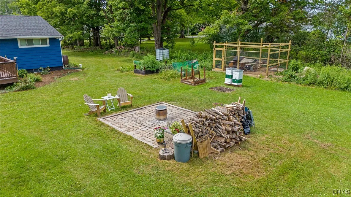 Drone View - Backyard