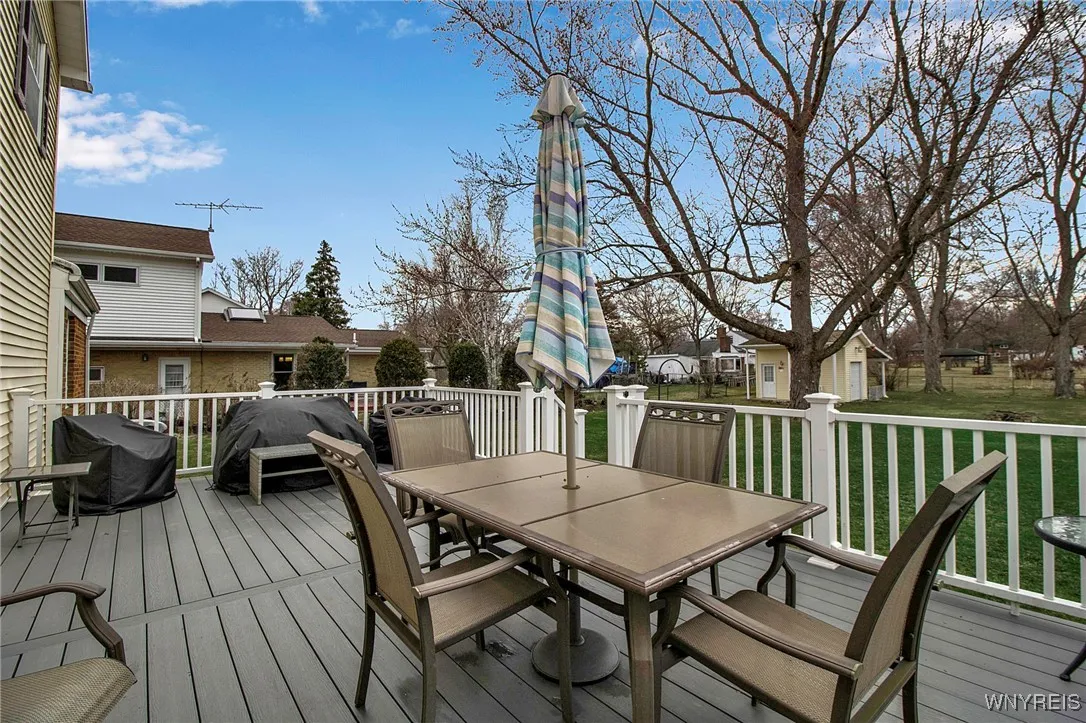 Composite back deck