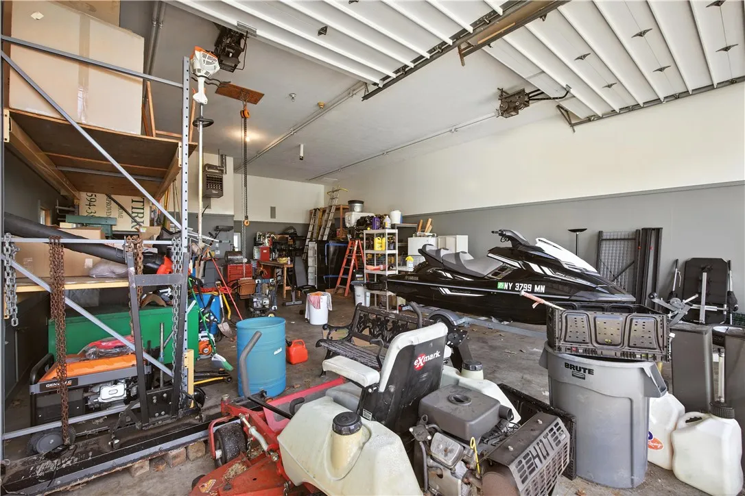 INTERIOR OF DETACHED GARAGE