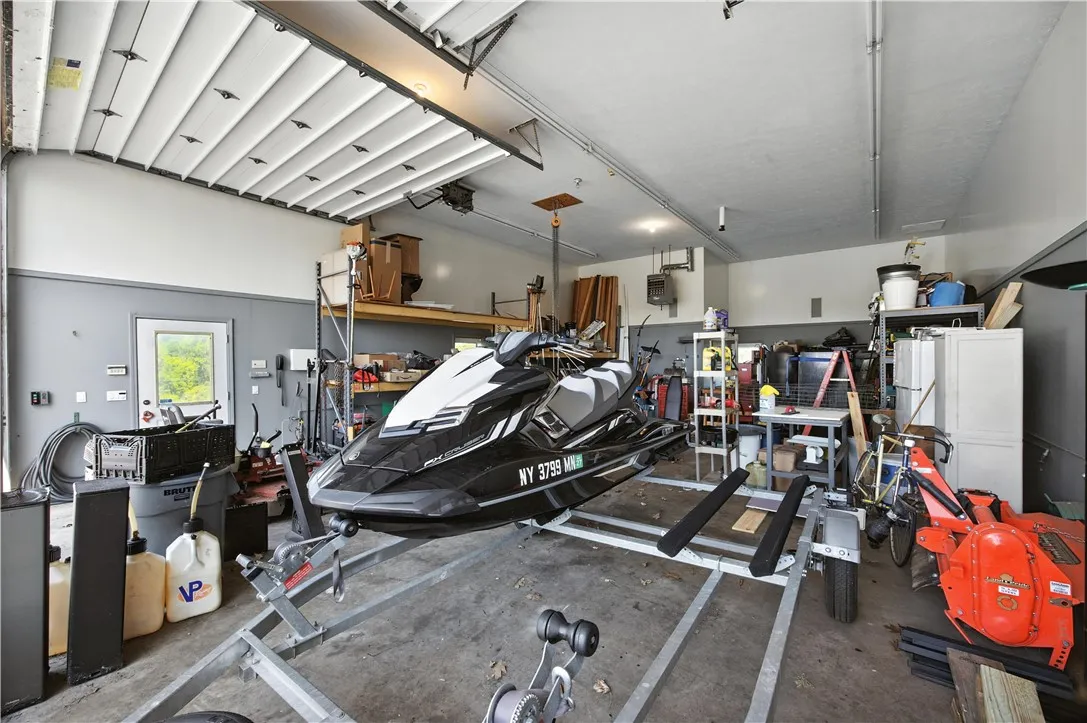 INTERIOR OF DETACHED GARAGE