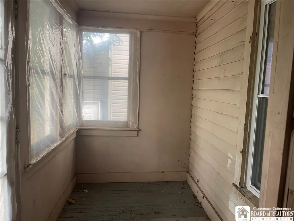 Back enclosed porch