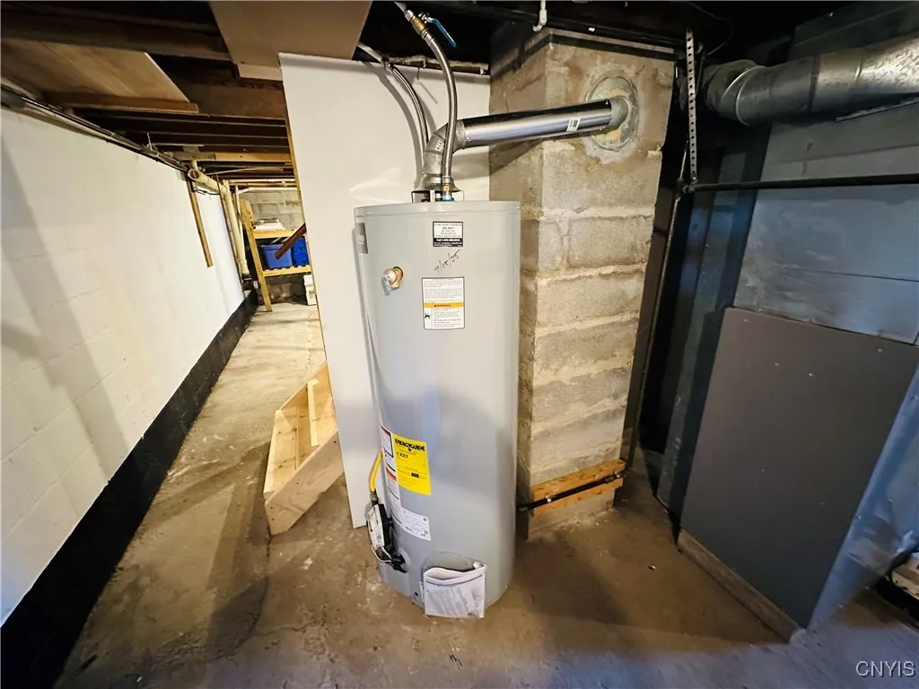 Brand new hot water heater.
