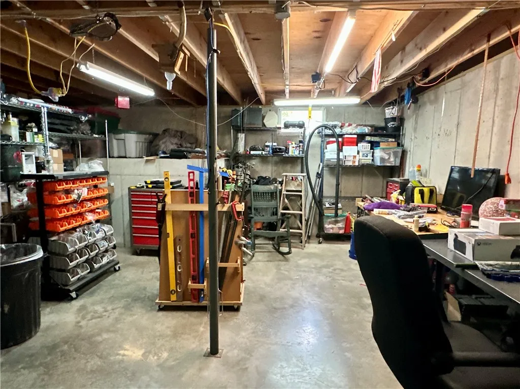 Lower Level Workshop Area