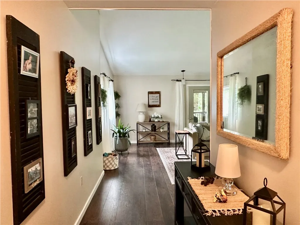  1st Floor Hallway to the Newer Great Room/Family Room