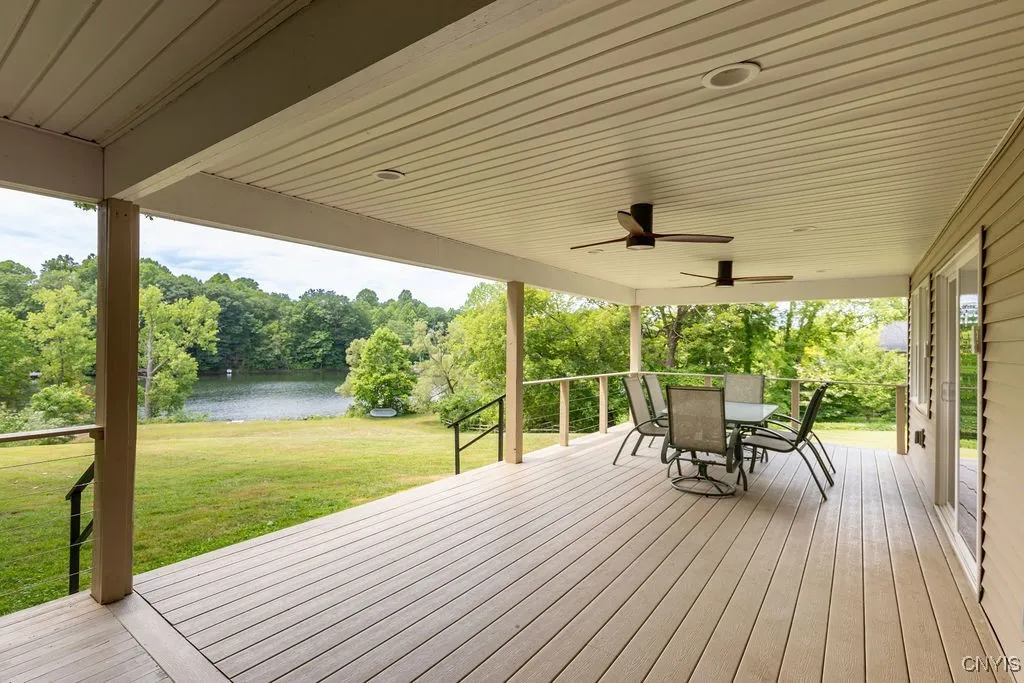 Expansive Rear Deck.