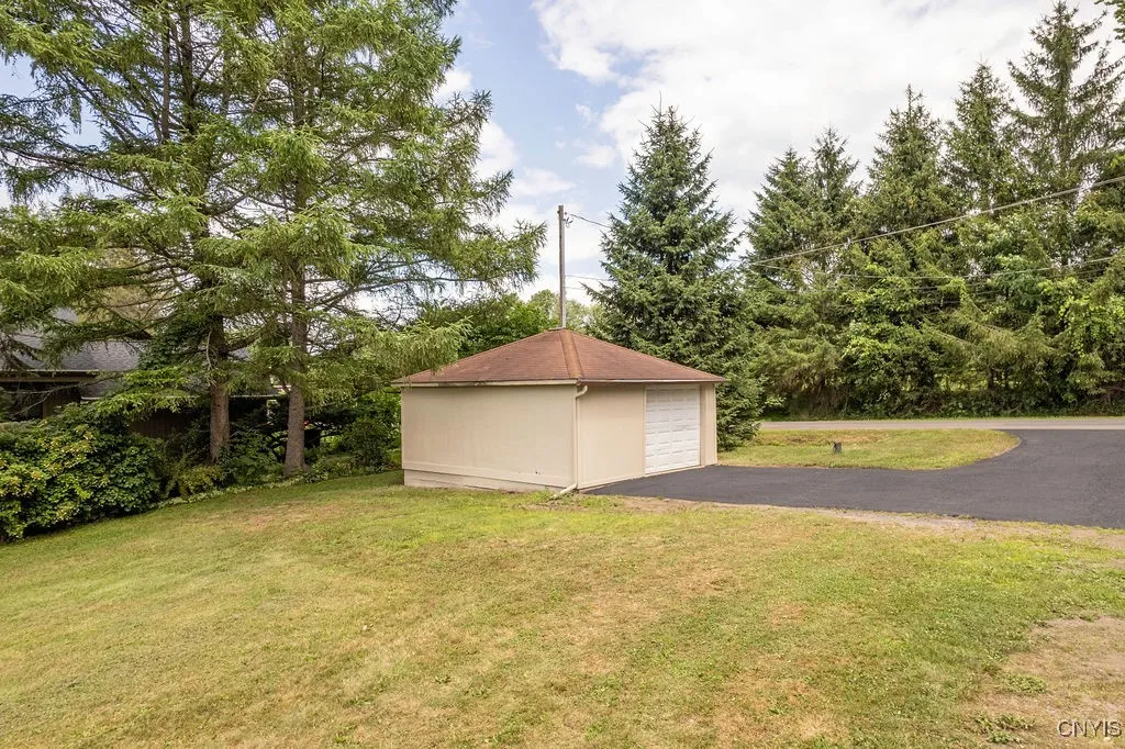 Detached One Car Garage.