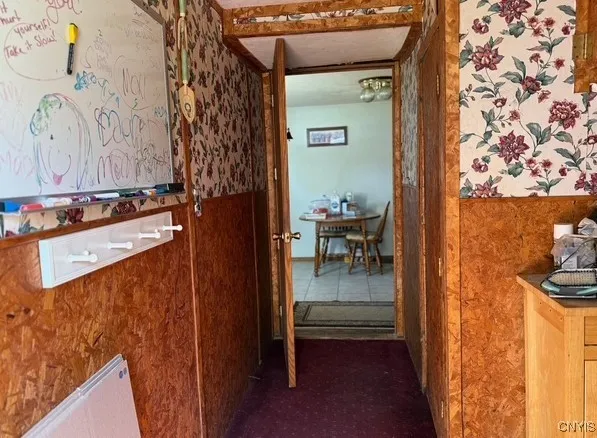 Back entrance to large main unit