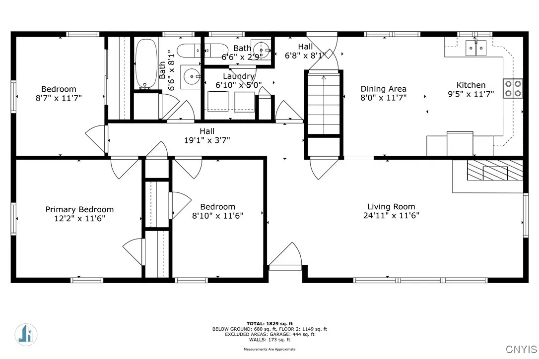 1309 Ives Street, Watertown City, New York 13601, Watertown City, New York 13601, 3 Bedrooms Bedrooms, 8 Rooms Rooms,1 BathroomBathrooms,Residential,For Sale,1309 Ives Street, Watertown City, New York 13601,S1621060