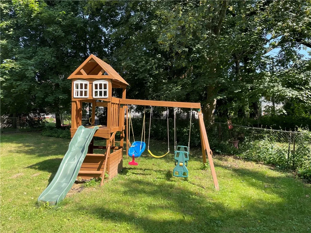 The kids playset! It's like new.