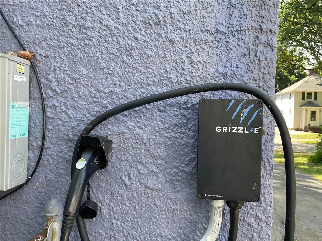 If you have an electric car or are thinking of getting one...your car charger is already installed!