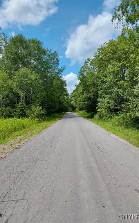 The road out front
