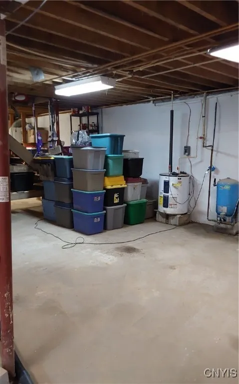 Basement with great storage area