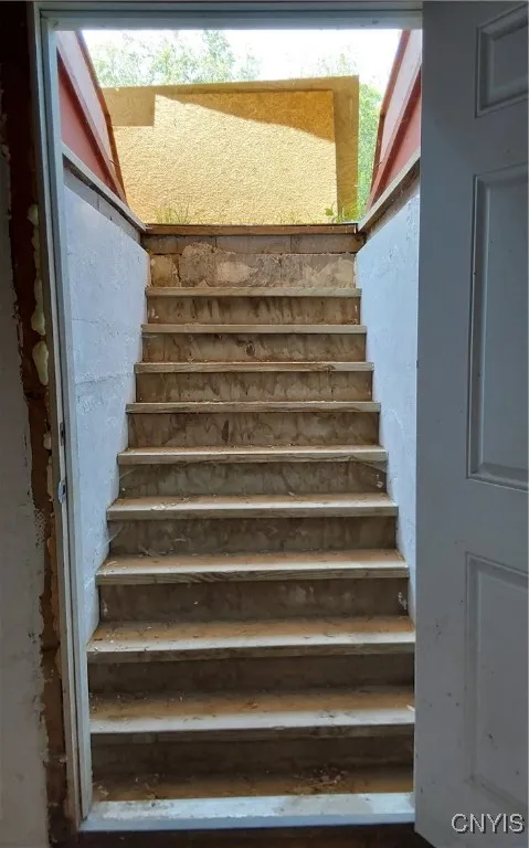 Basement exit