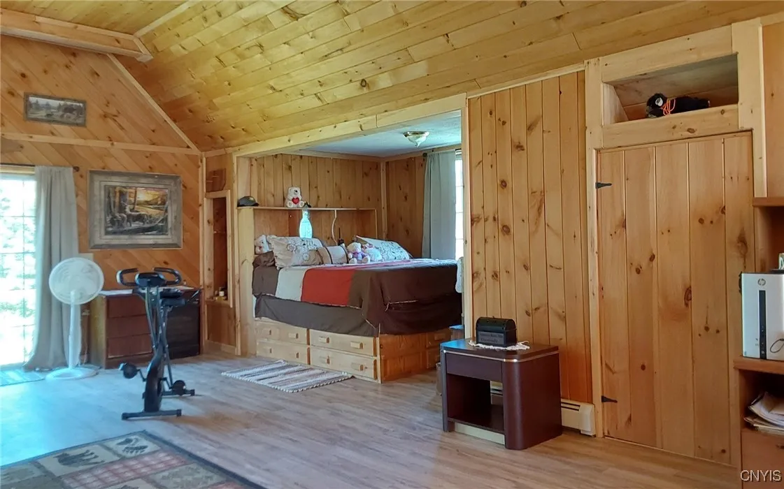 Bedroom in loft