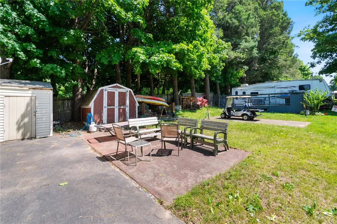 There’s an additional pad (lots 129 and 130) for extra room for guests or parking!