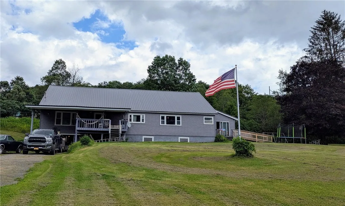 Ranch home sits on 2.24 acs