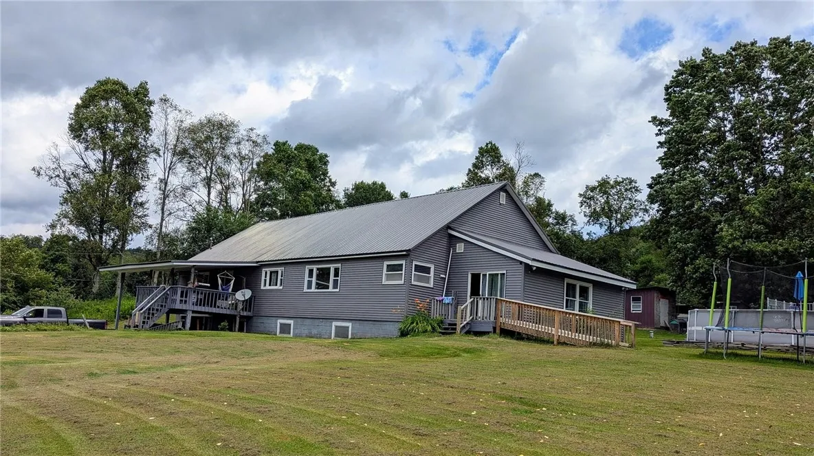 Side view of home