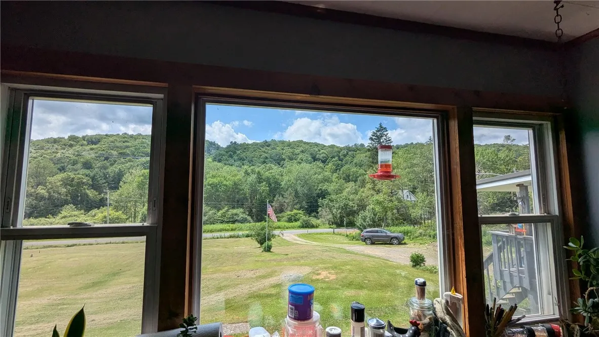 View from kitchen window