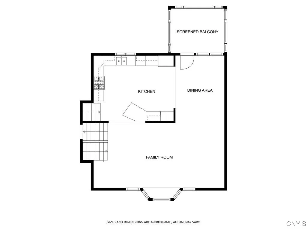 Main floor layout
