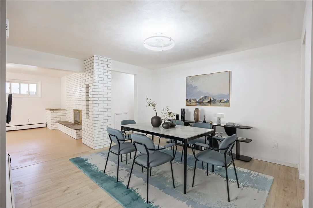 Formal dining room, rare to find in homes lately