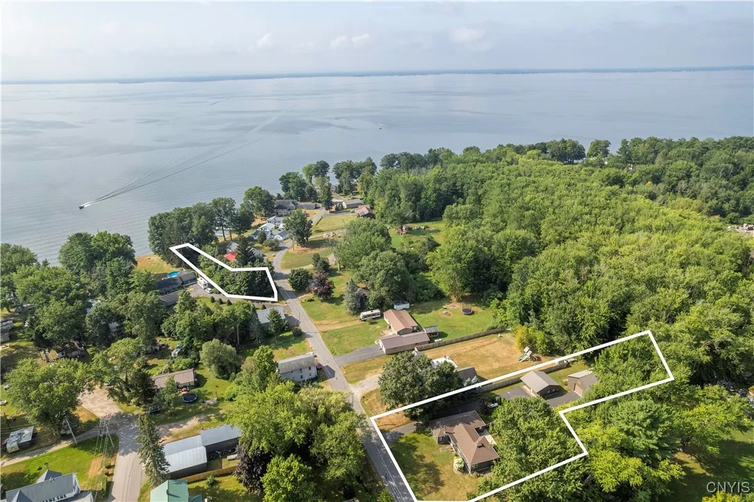 AERIAL VIEW PROPERTY HIGHLIGHTED