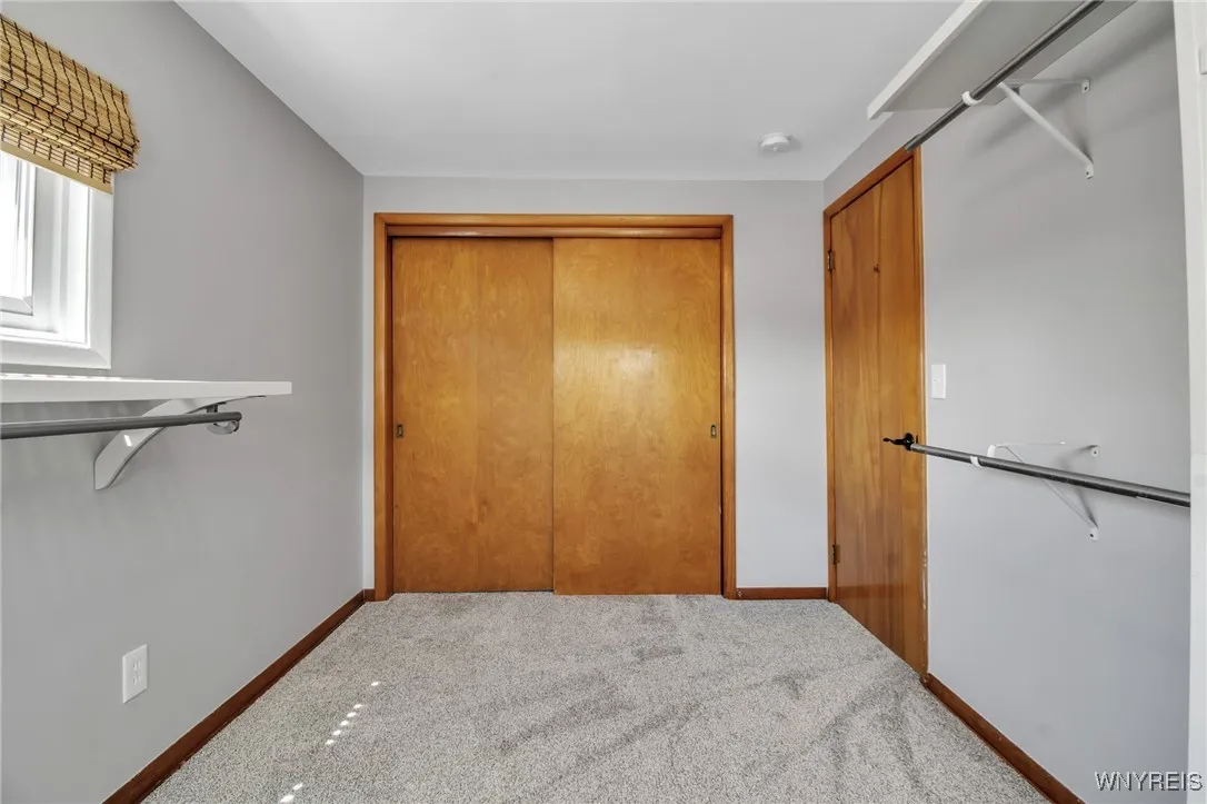 4th bedrm view. Newly carpeted.