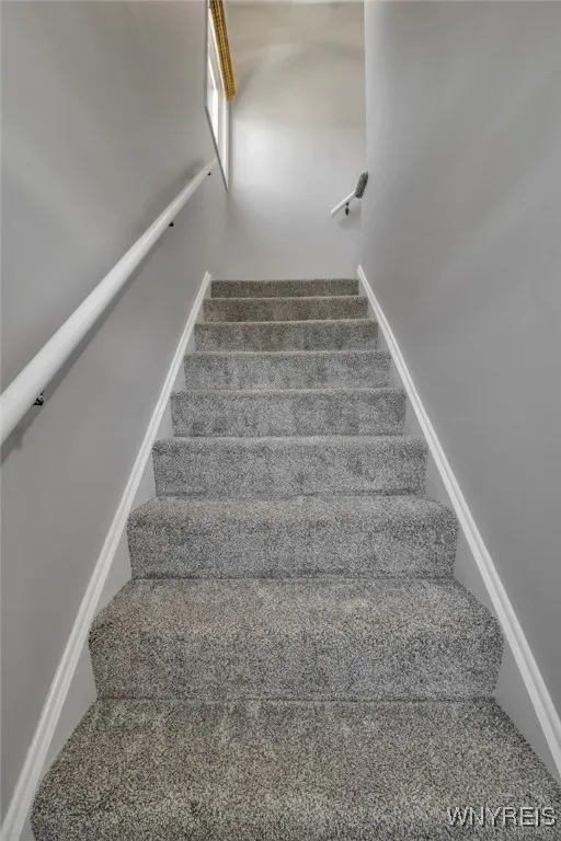 Nw carpeting on stairs