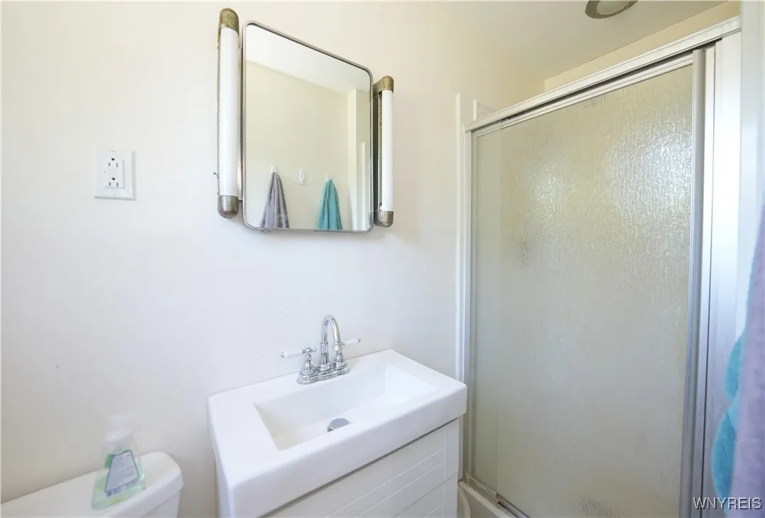 Bathroom in primary bedroom