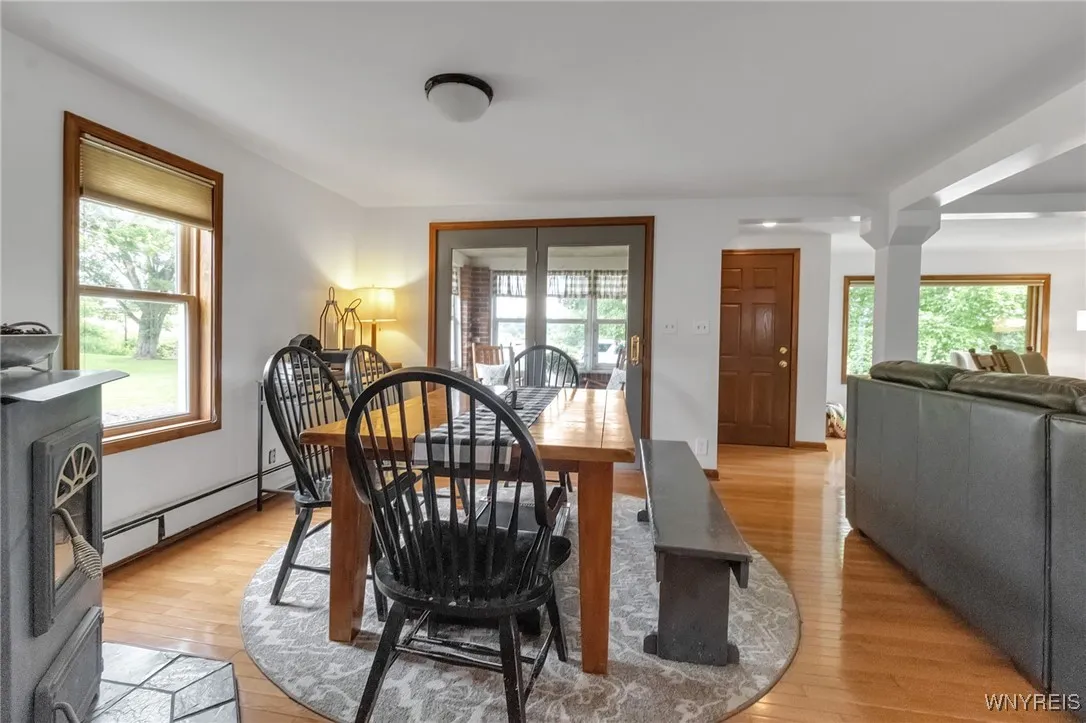 Coal Stove/Dining Room