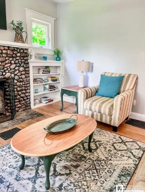 Additional seating in the family room.