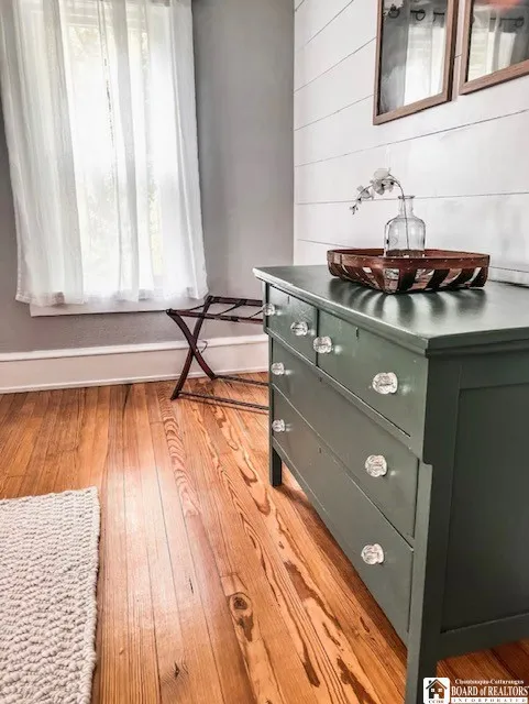 Beautiful hardwood floors.