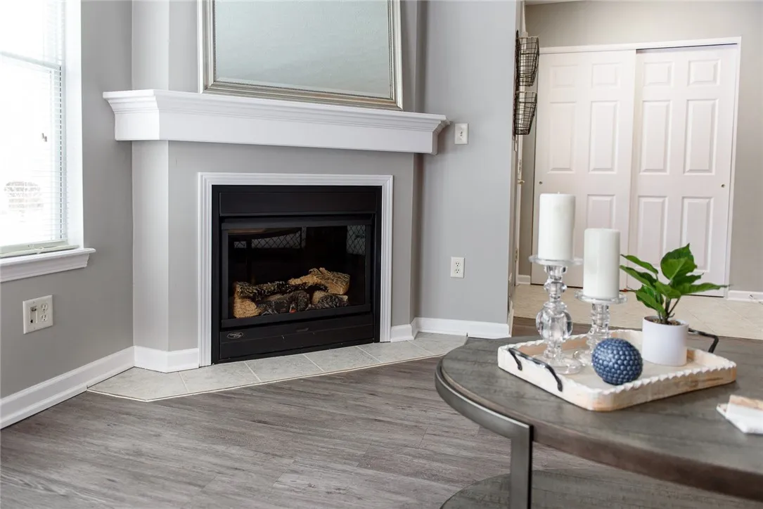 Typical Great Room fireplace in the living area
