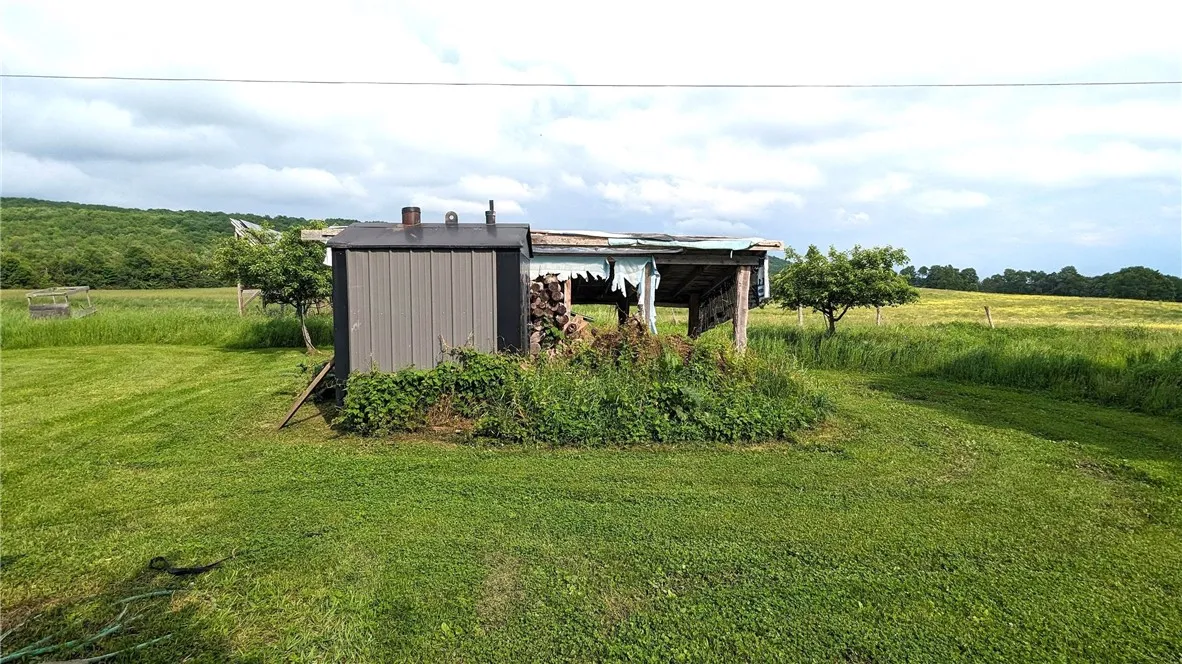 Outdoor wood furnace. Condition unkown
