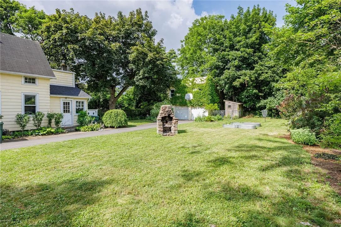 fenced in double lot