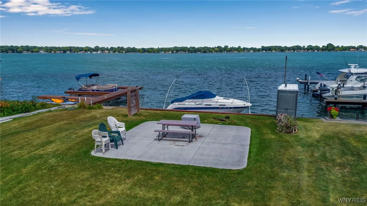 River Concrete Patio