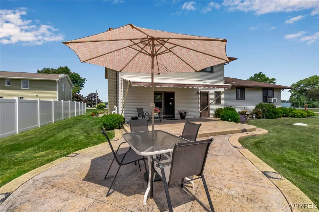 Rear Back Patio
