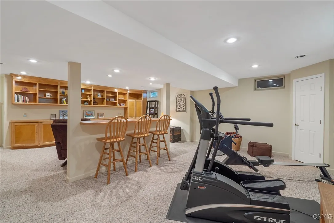 Finished basement